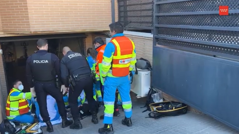 Fallece un trabajador en Boadilla tras caer desde siete metros de altura