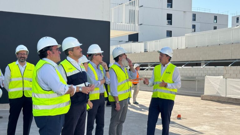 Obras del Plan Vive en Boadilla del Monte con viviendas de alquiler asequible.