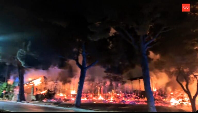 incendio en una arizónica