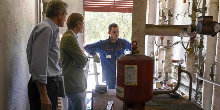 Los colegios de Boadilla se acondicionan para el nuevo curso