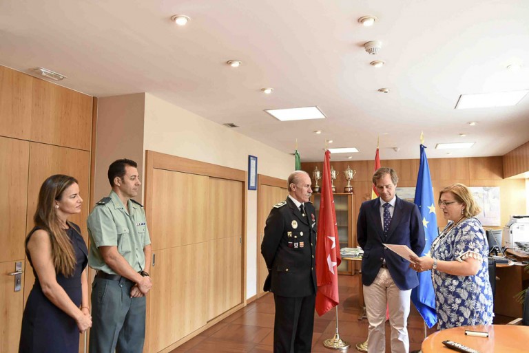 Manuel Asenjo toma posesión como oficial del Jefe de la Policía Local de Boadilla