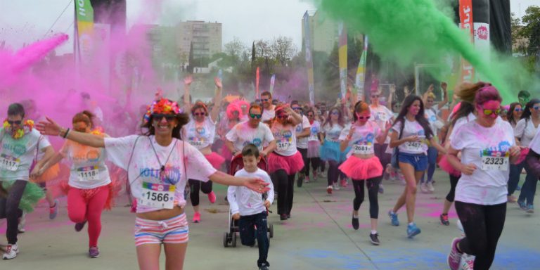 San Silvestre Holi Run para despedir 2016 en Boadilla