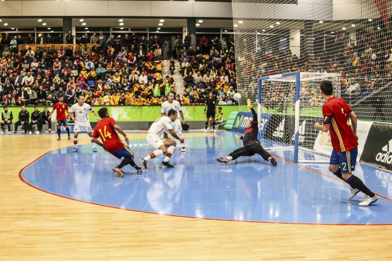 Boadilla vibró con la Selección Española de fútbol sala