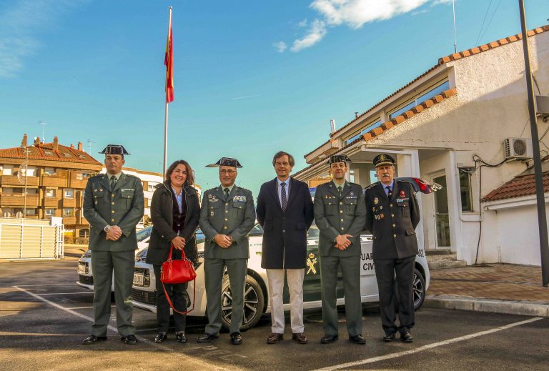 Dos nuevos coches de la Guardia Civil patrullarán las calles de Boadilla