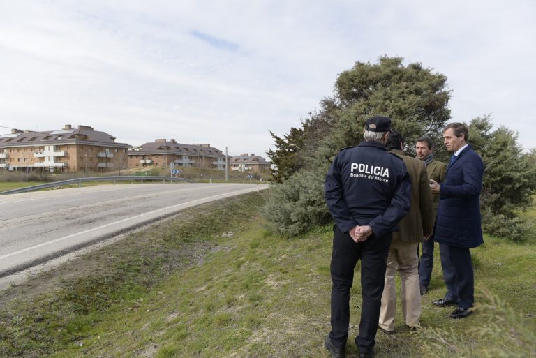 Una pasarela sobre la M-513 conectará Viñas Viejas con Valenoso