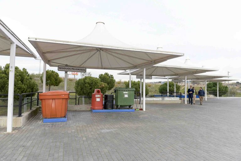 Los usuarios del punto limpio de Boadilla aumentan un 3,67% en 2016
