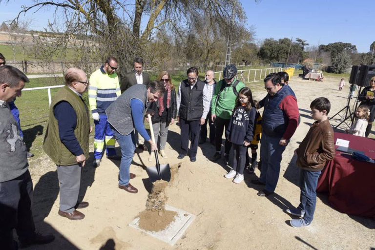 Una zona verde de 20.000 m² junto al Palacio del Infante Don Luis