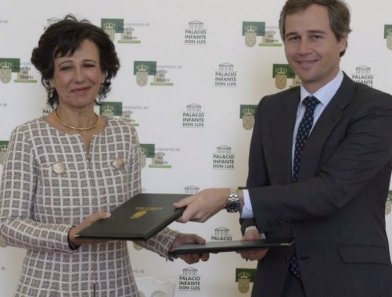 El Banco Santander patrocina las bicicletas públicas de Boadilla