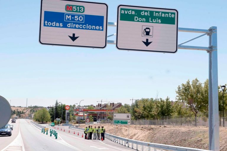 Abre la conexión directa entre la M-513 y la Avenida Infante Don Luis
