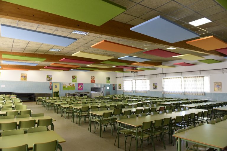 El comedor del CEIP Teresa Berganza, insonorizado