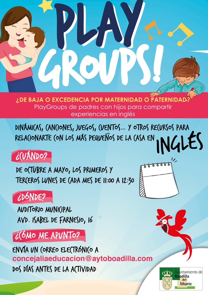 PlayGroups para padres recientes