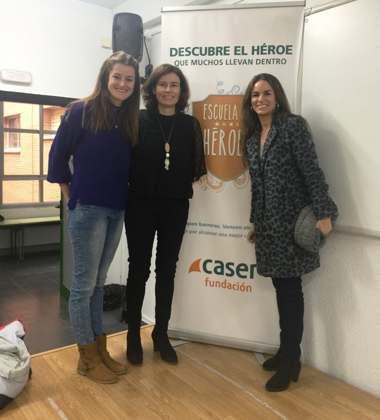 La ‘Escuela de Héroes’ de la Fundación Cáser en los colegios de Boadilla