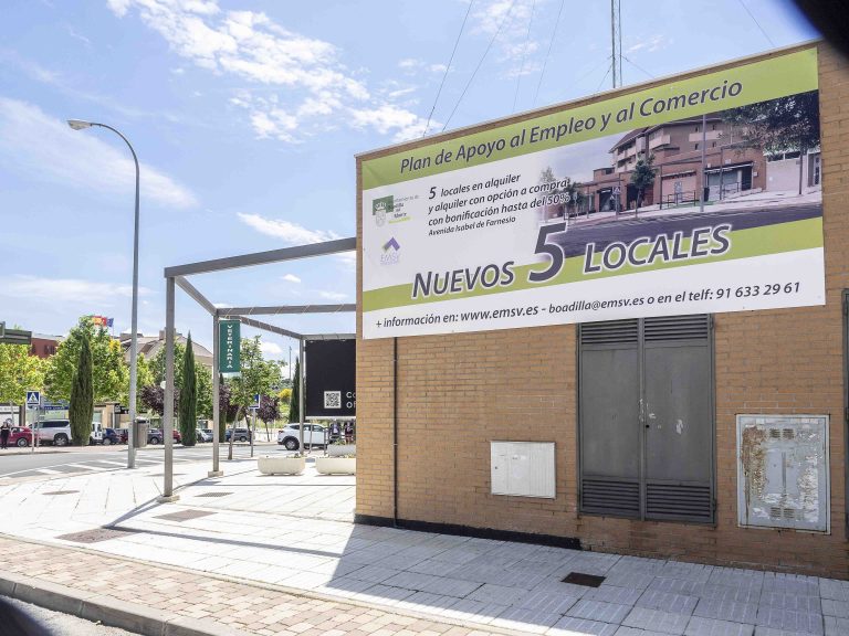 La EMSV ofrece cinco locales en la avenida Isabel de Farnesio