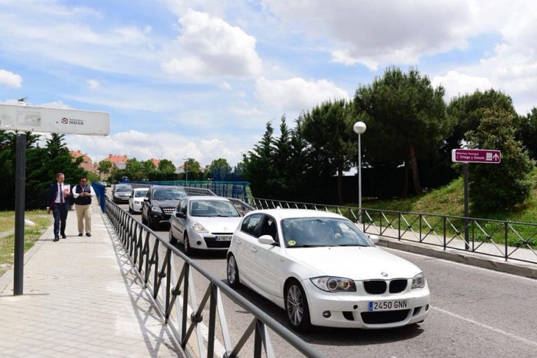 350 metros de valla de seguridad en Boadilla