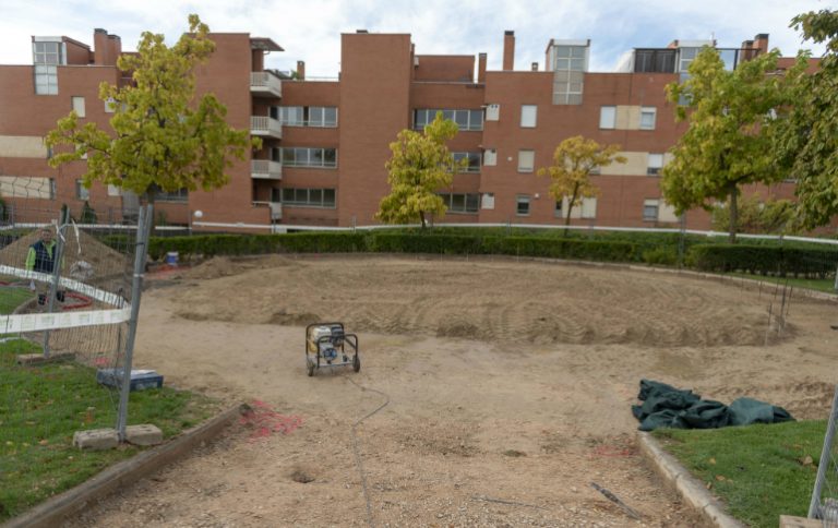 Comienza la remodelación del parque Valle Inclán