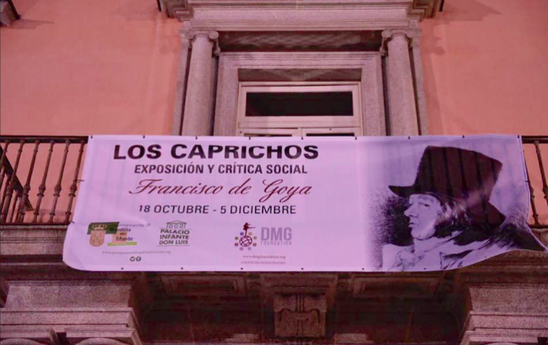 «Los caprichos de Goya» seguirán en el Palacio del Infante D. Luis hasta el 5 de diciembre