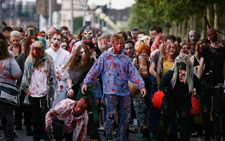Pasaje del Terror en el Palacio para la noche de Halloween