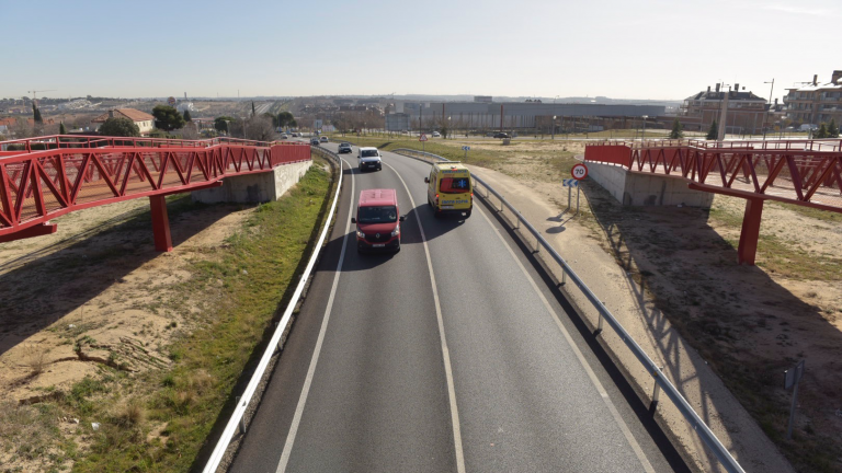 Boadilla ofrece a la Comunidad asumir la financiación del desdoblamiento de la M-513