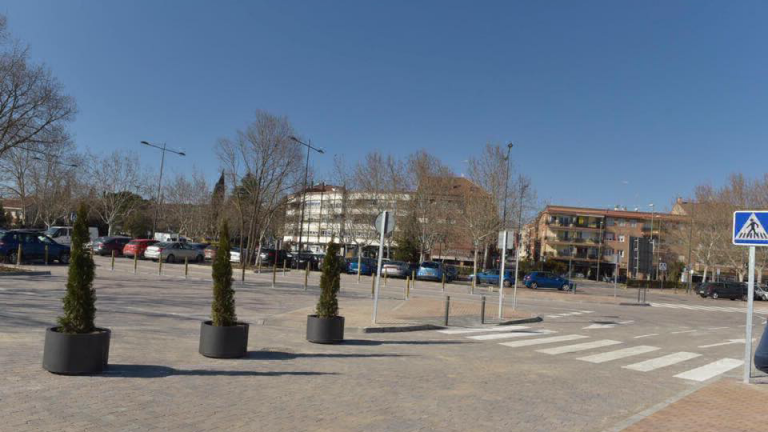El nuevo aparcamiento del paseo Madrid