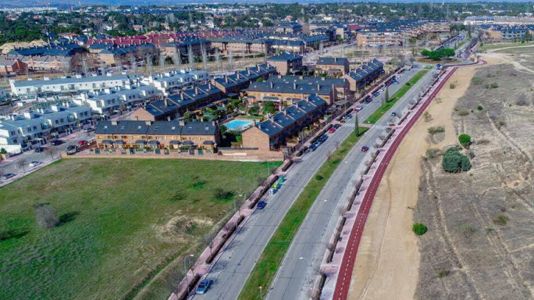 Más de 20 kilómetros de carril bici y sendas peatonales en Boadilla