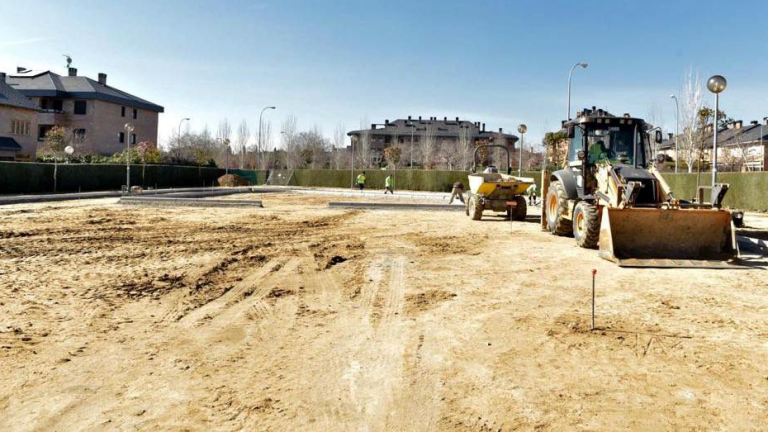 Comienzan las obras de remodelación en el parque de Jaime Ferrán