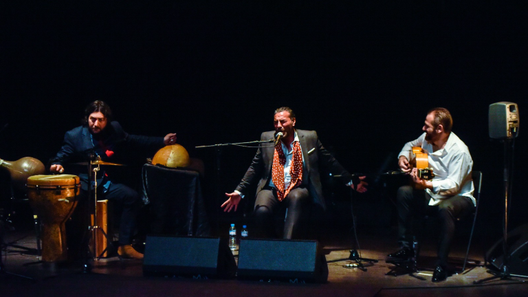 Grandes figuras del flamenco llenaron el Auditorio Municipal