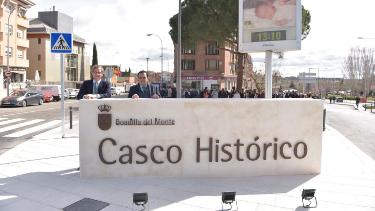 La primera fase de rehabilitación del casco urbano terminará en Marzo