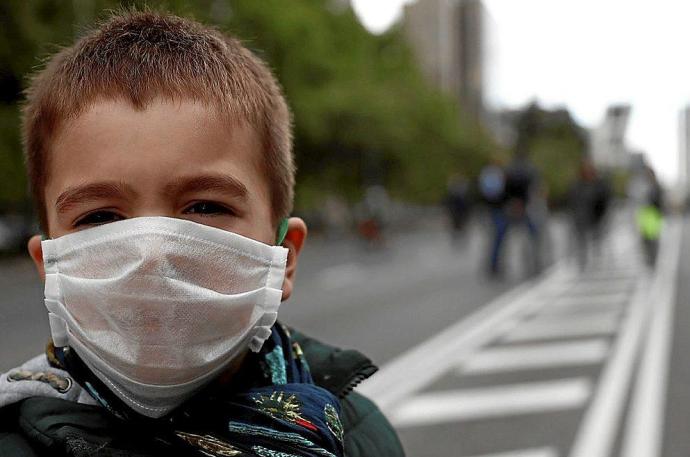 mascarillas colegios niños