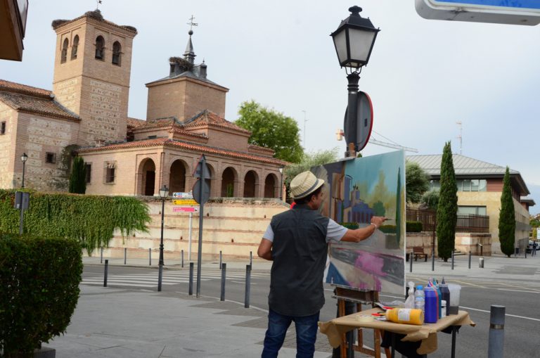 Todo listo para el XXV certamen de pintura rápida de Boadilla