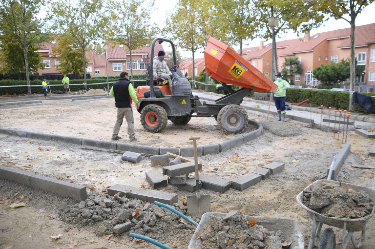 Comienza la remodelación del parque Victoria Rubio