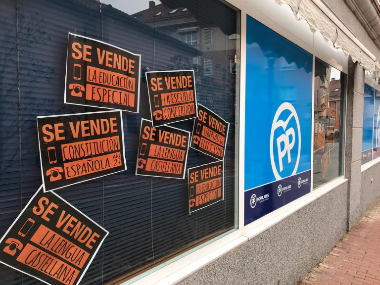 El PP de Boadilla denuncia la «venta» de la educación en España