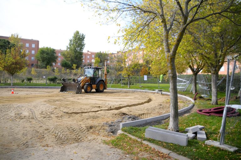 En marcha las obras de acondicionamiento del parque Azorín