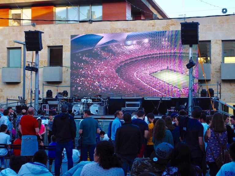 La final de la Champions, en pantalla gigante