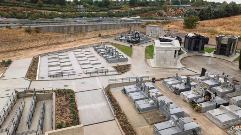 ampliación del cementerio